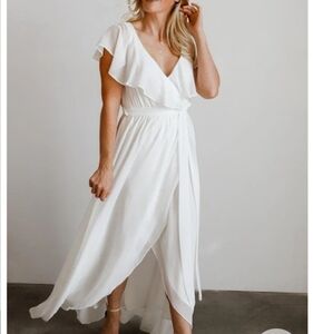 Baltic Born White Maxi Dress